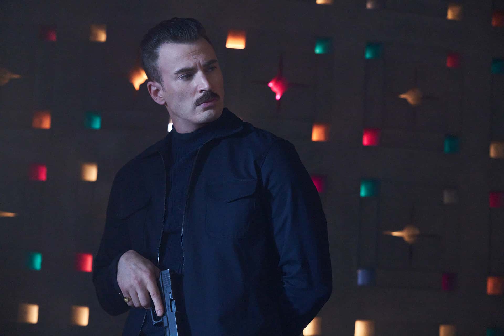 Chris Evans as Lloyd Hansen in 'The Gray Man' (Netflix)