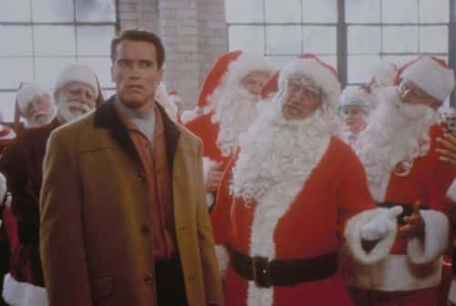 Arnold Schwarzenegger in a still from 'Jingle All The Way' (20th Century Studios)
