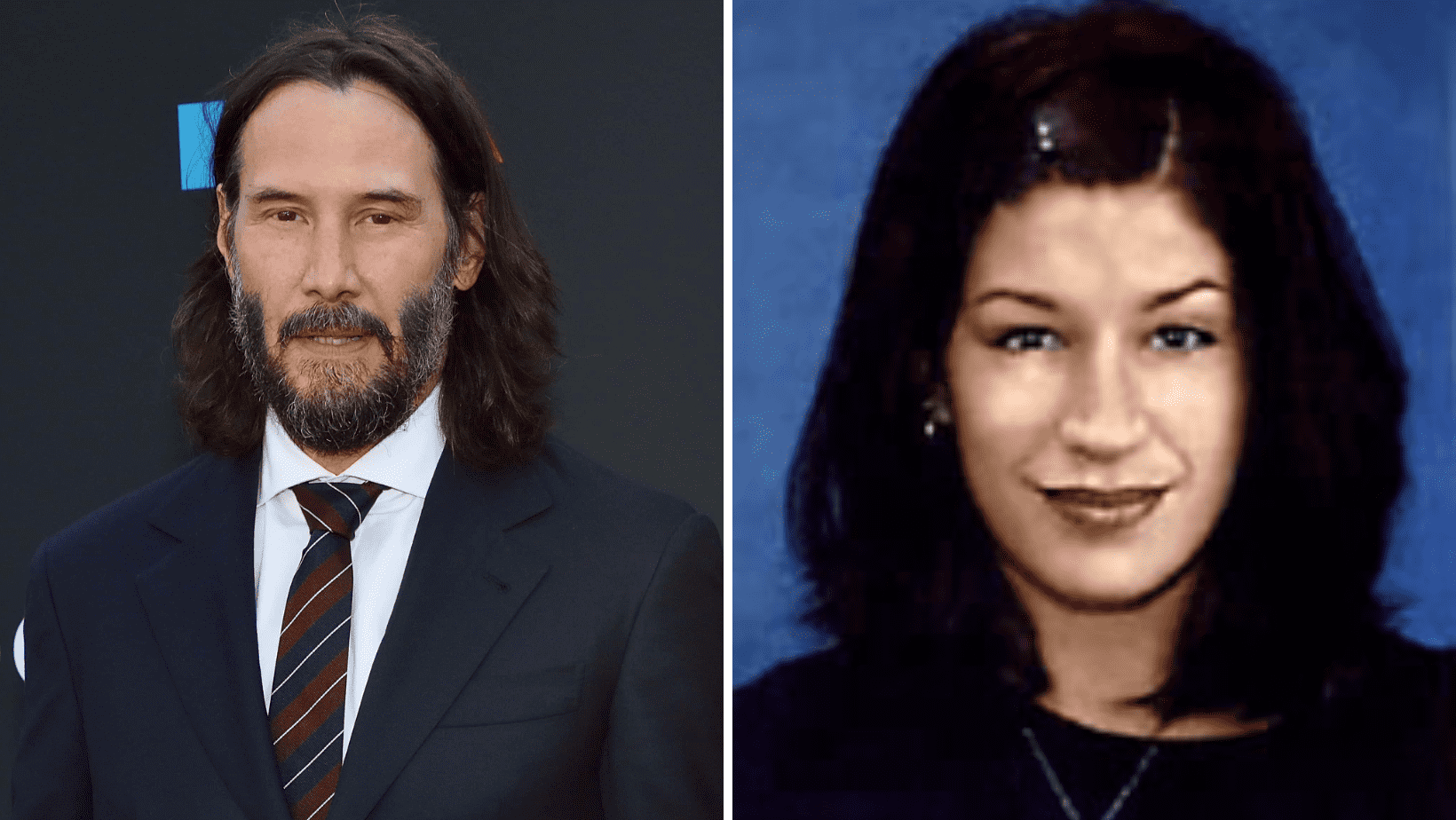 Keanu Reeves Jennifer Syme (Getty Images/Wikipedia)