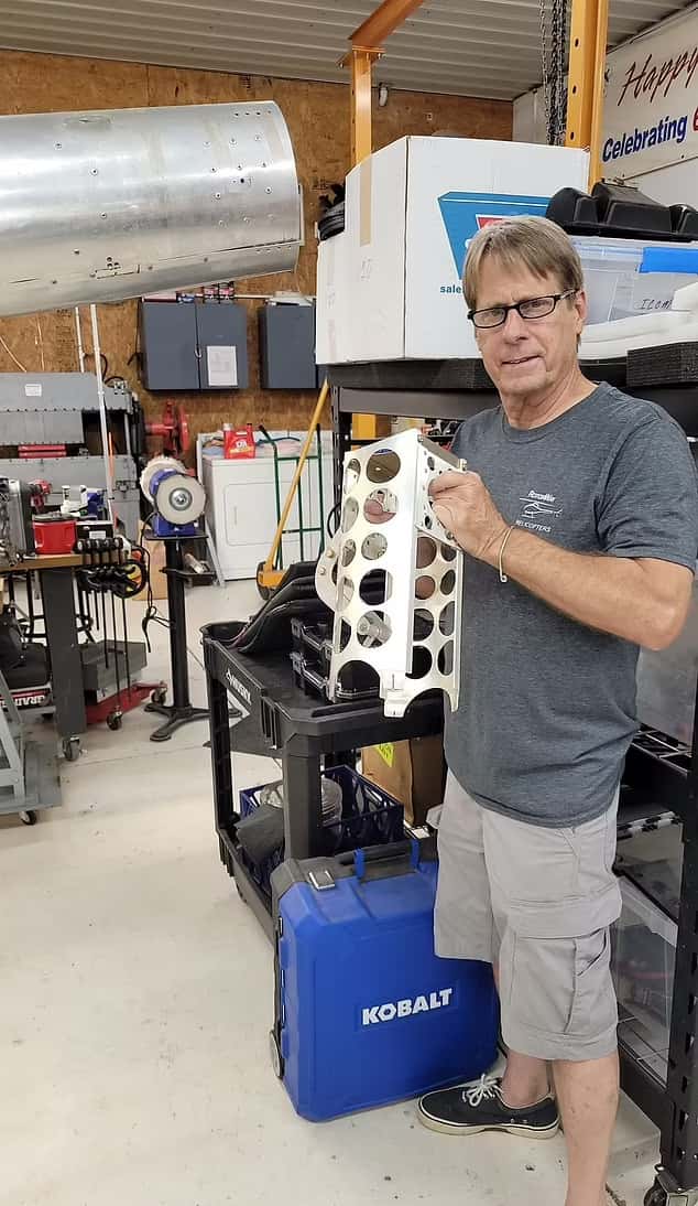 Thomas Volz, an aviation enthusiast from Ohio, was killed when a helicopter he was riding in crashed (FB)

