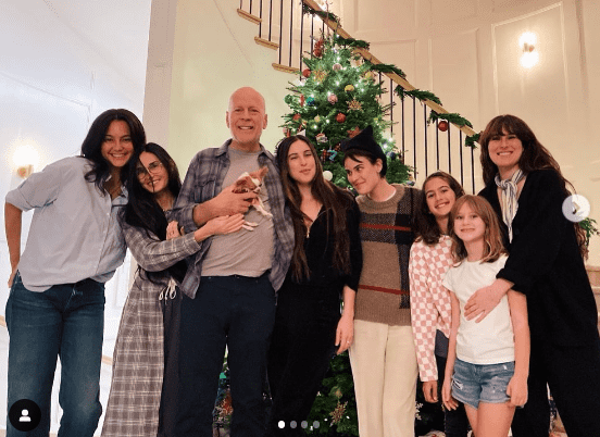 Demi Moore posted an adorable picture with the caption