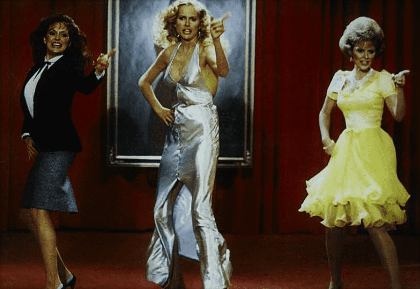 Marla Pennington (L), Shelley Smith, and Jacklyn Zeman (R) in Class Reunion (1982) (IMDB)