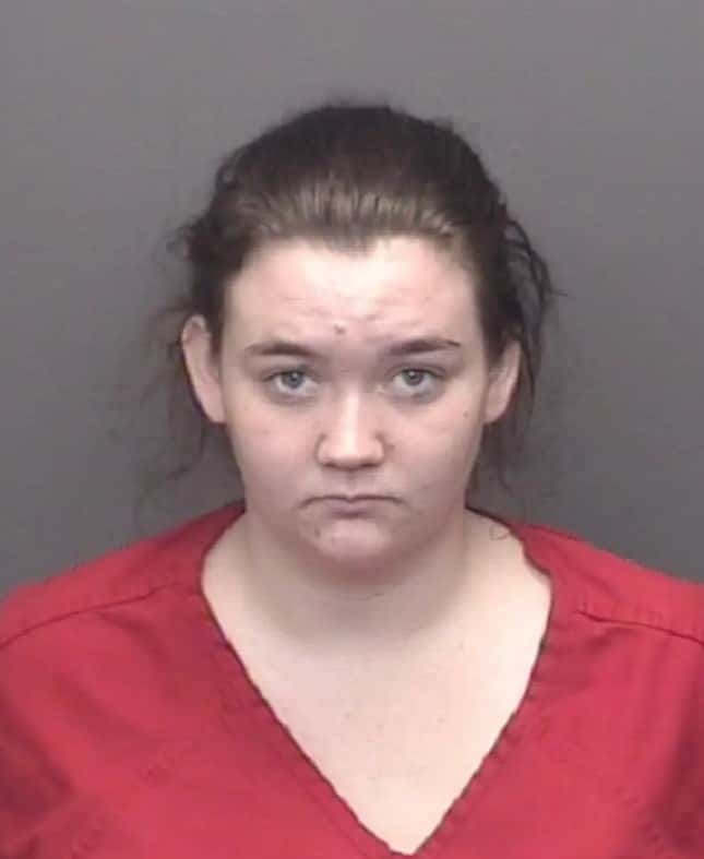 Delilah Thurman was also arrested (Vanderburgh County Jail)