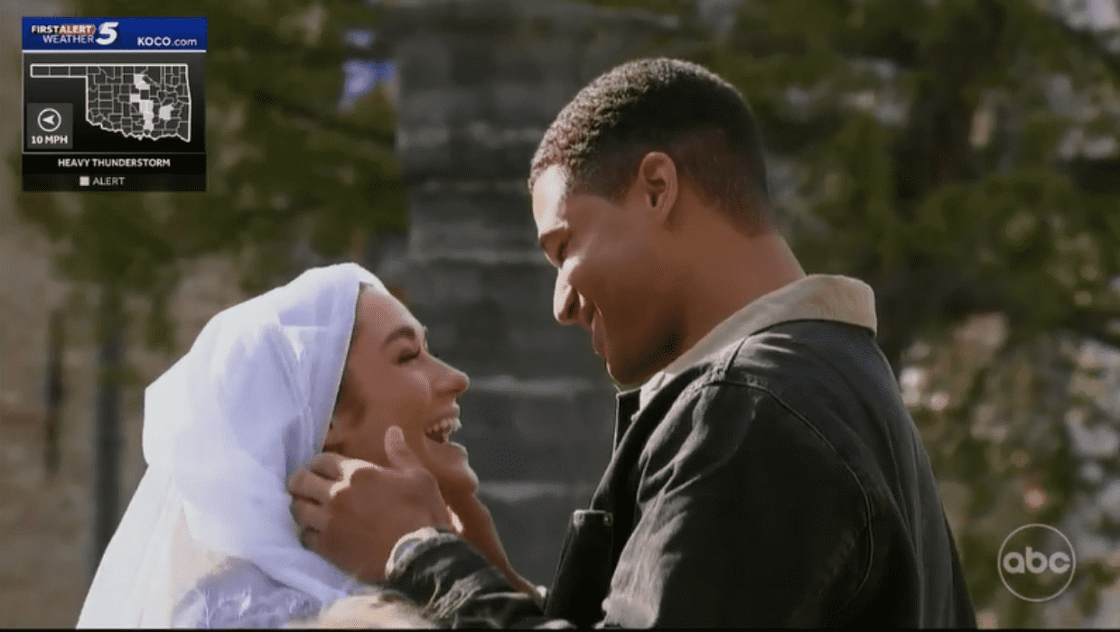 Rachel and Aven in 'The Bachelorette' 2022 (ABC)