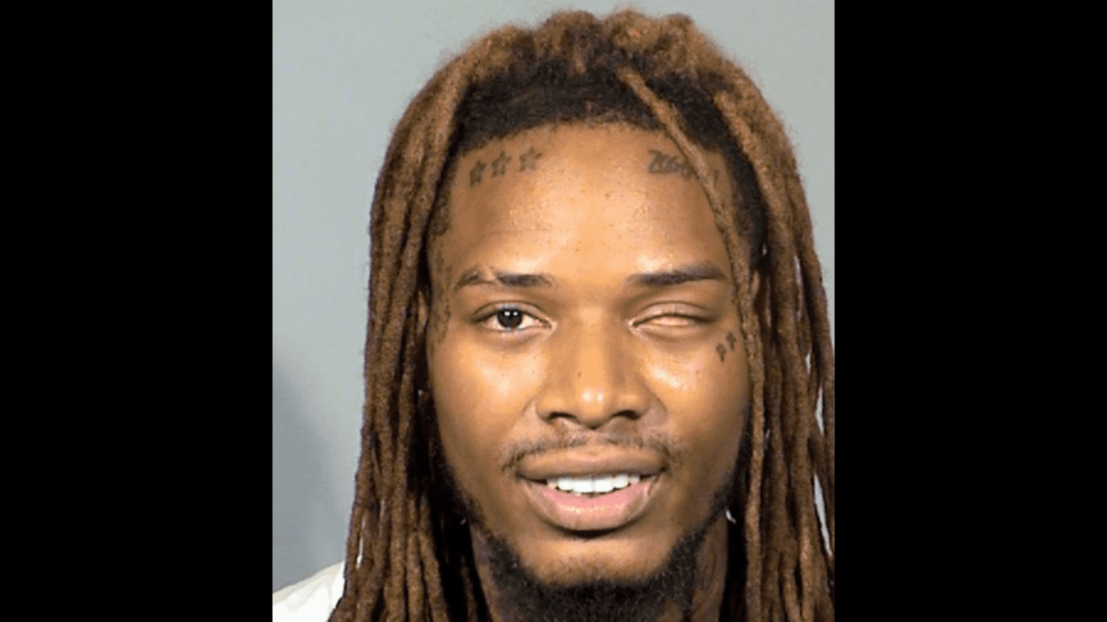 Fetty Wap's handout pic after his arrest on three counts of battery in 2019 (Photo by  Las Vegas Metropolitan Police Department)