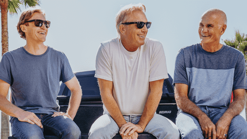 The three founders of Autio, Bill Werlin, Kevin Costner, want you to enjoy a memorable journey (Autio)