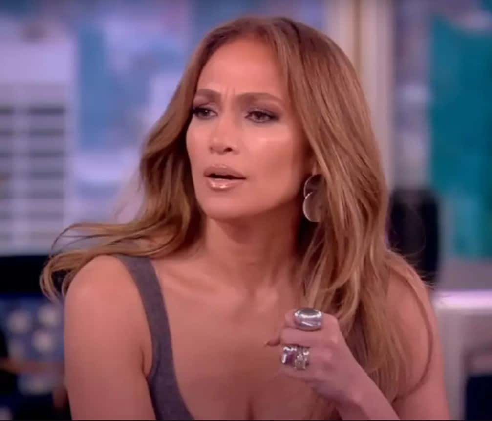 Jennifer Lopez on 'The View' (YouTube/The View)