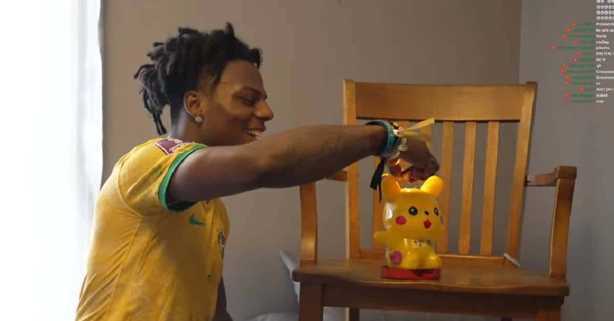 IShowSpeed lit firecracker inside his room (IShowSpeed/ YouTuber)