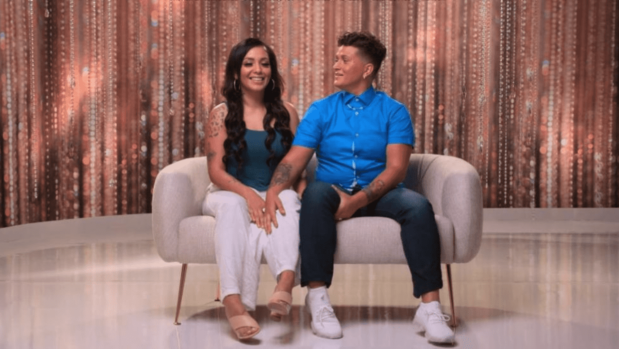 Mildred and Tiff in 'The Ultimatum: Queer Love' (Netflix)