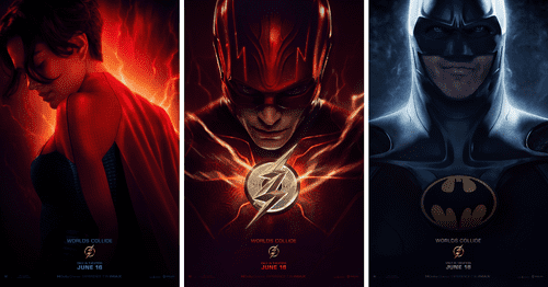 Supergirl, Flash and Batman in the new 'The Flash' (IMDb)