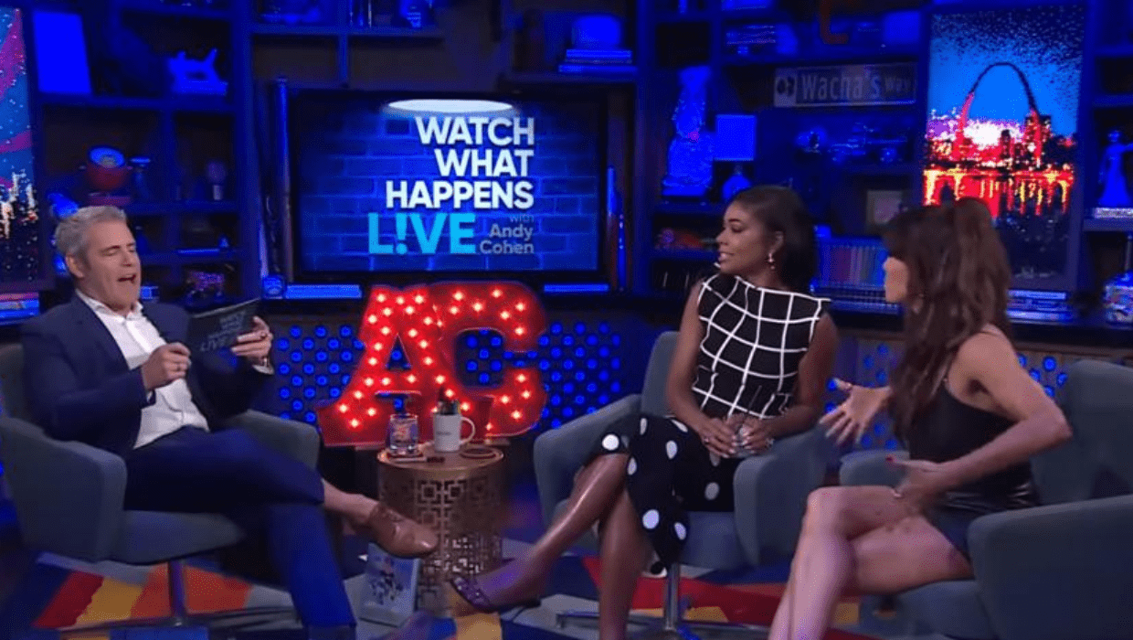 'Watch What Happens Live' host Andy Cohen welcomed 'Desperate Housewives' star Eva Longoria joined by her friend Gabrielle Union as a guest (@wwhl/YouTube)