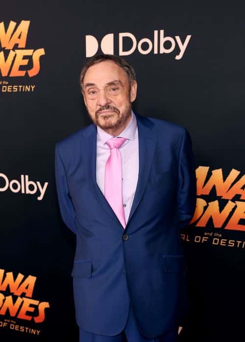 John Rhys-Davies attends the Indiana Jones and the Dial of Destiny U.S. Premiere at the Dolby Theatre in Hollywood, California on June 14, 2023.