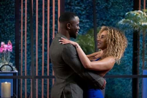 SK Alagbada and Raven Ross in Season 3 of 'Love Is Blind' (Netflix)