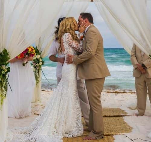 She also took her Instagram to show off her wedding pictures, lavish gifts and dine out (Instagram/@brittanyaldean)