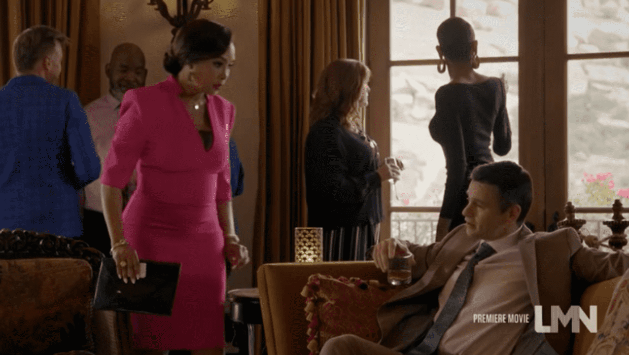 A still from 'Keeping Up With The Joneses: The Wrong Murder' (LMN)