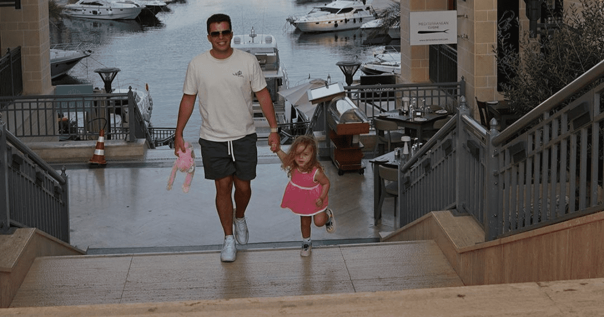 Jovi Dufren shares photos from vacation with daughter, Milah (Instagram/jovid11)  