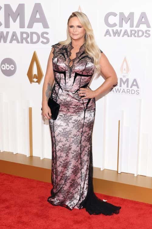 Miranda Lambert attends The 56th Annual CMA Awards at Bridgestone Arena on November 09, 2022 in Nashville, Tennessee.