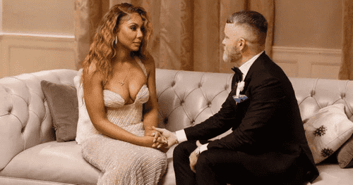 Jeremy ‘JR’ Robinson proposes Tamar Braxton chose on Peacock reality show (Nathan Bolster/Peacock)