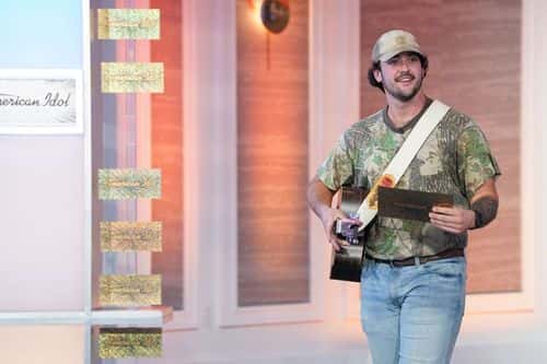 Preston Duffee sings an original song 'Something to write about' (ABC/Eric McCandless)