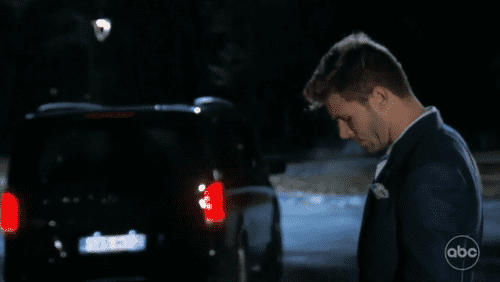 Zach sobbed as he saw Jess leave in the&nbsp;car (ABC)
