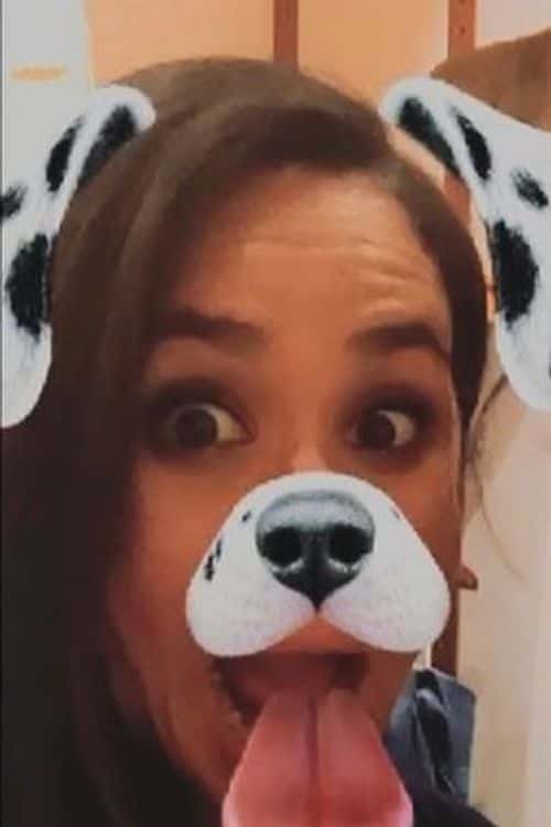 Picture of Meghan Markle, Prince Harry saw back in time (screenshot from Netflix)