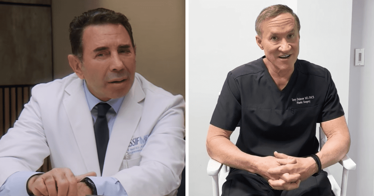 Dr Terry Dubrow and Paul Nassif meet new patients (Facebook/@botchedtv)