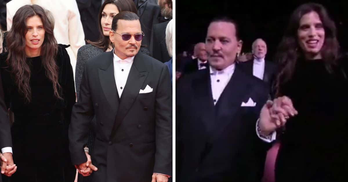 (Vittorio Zunino Celotto/Getty Images and screenshot @festivaldeCannes/Twitter)