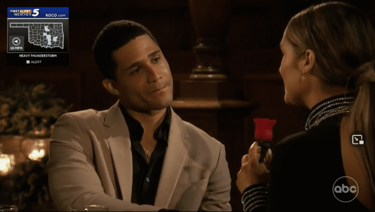 Rachel and Aven in 'The Bachelorette' 2022 (ABC)