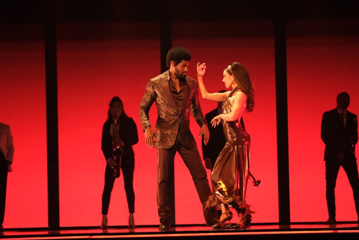 'DWTS' Season 32 Motown Night couple Tyson Beckford and Jenna Johnson's performance in Motown Night (ABC)