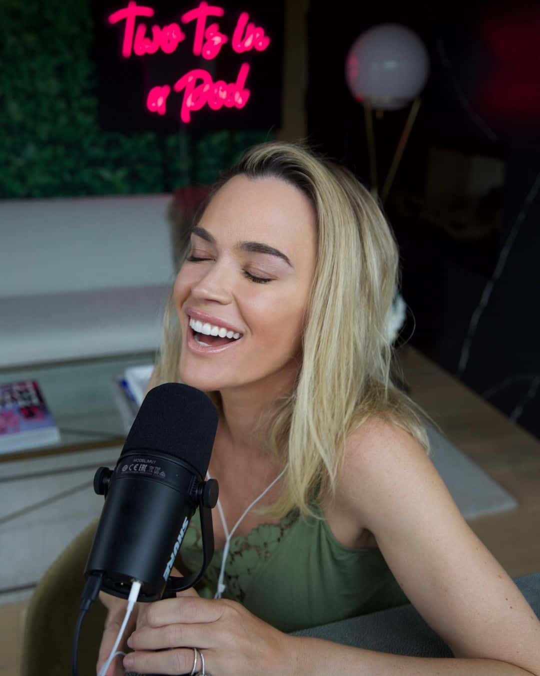 Mellencamp's podcast is hosted by herself and 'ex-housewife' Tamra Judge. (Instagram/@teddimellencamp) 