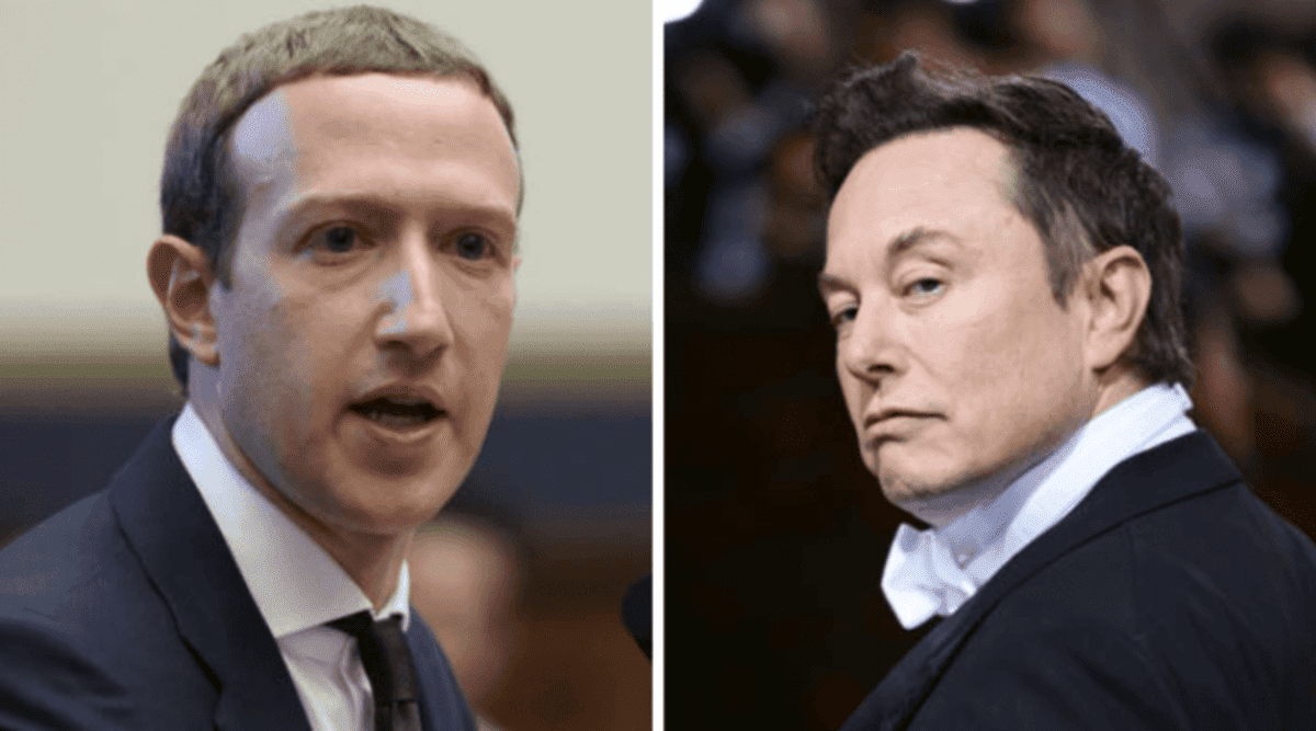 Mark Zuckerberg and Elon Musk have agreed to 'cage match' (Chip Somodevilla, Dimitrios Kambouris/Getty Images)