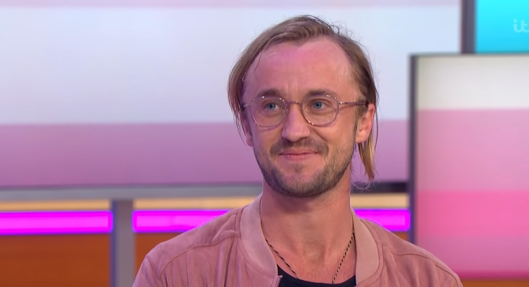 Felton looked drastically different from his Harry Potter days (Source: YouTube/Good Morning Britain)