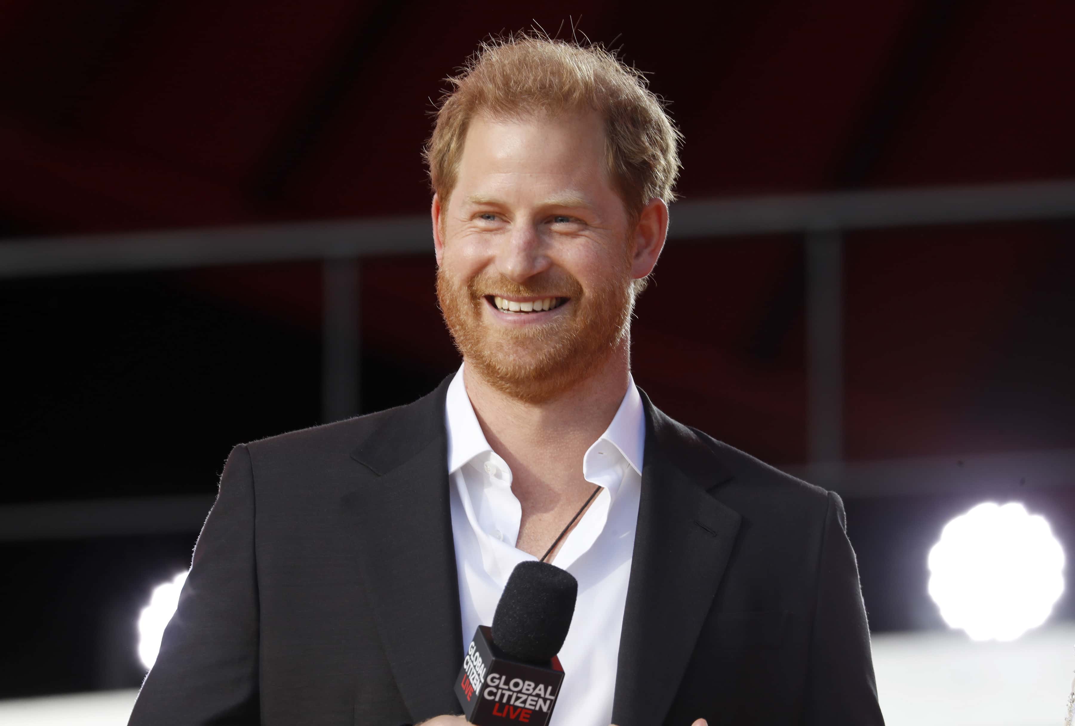 Prince Harry, Duke of Sussex speaks onstage during Global Citizen Live, New York on September 25, 2021 in New York City.