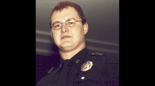 Dallas Police Senior Corporal Mark Nix shot dead following a high speed chase in 2007 (Dallas Police Department)