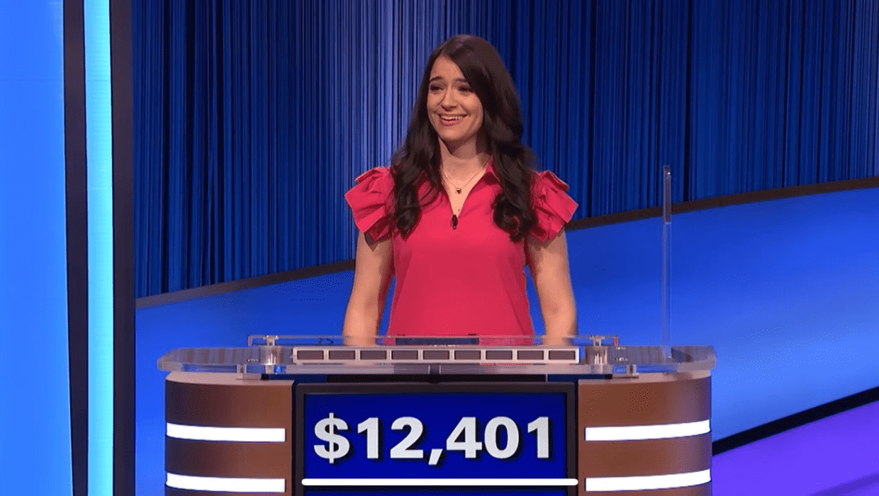 'Jeopardy!' contestant Diandra D'Alessio pulled out her second victory but the viewers weren't impressed by the episode (@jeopardy!/YouTube)