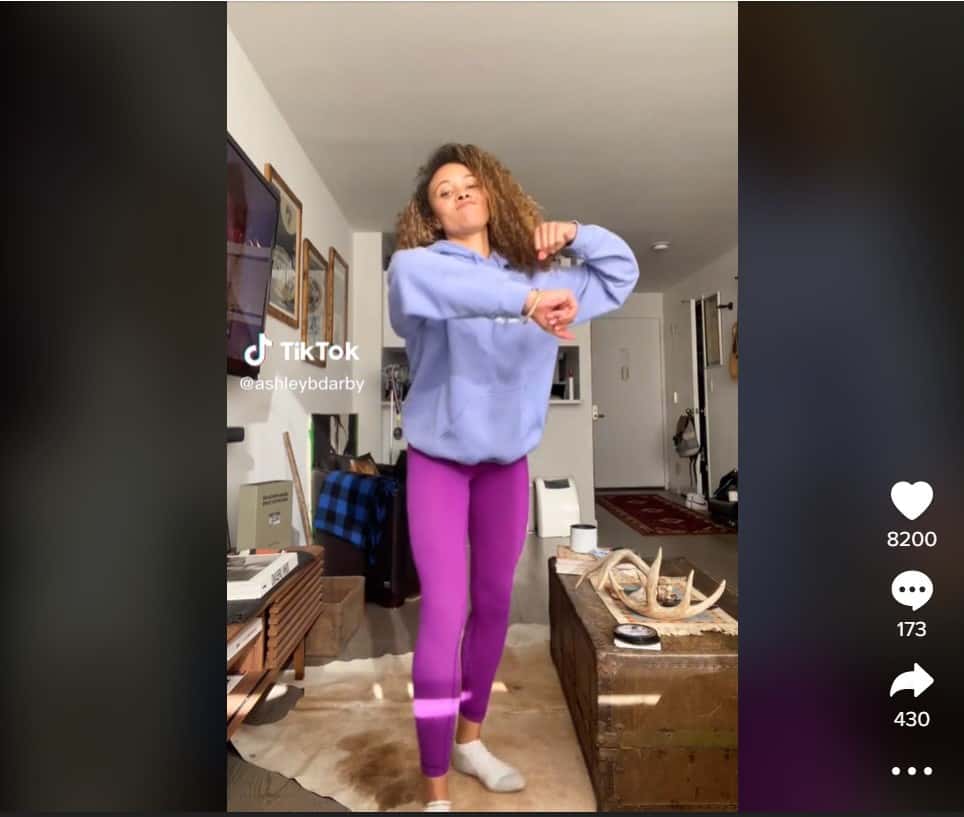 Fans speculate 'RHOP' star Ashley Darby's latest TikTok video was filmed at 'Summer House' star Luke Gulbranson's house (@TheAshleyDarby/TikTok)