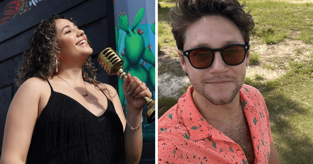 Sophia Hoffman picked Niall Horan as coach on 'The Voice' Season 24 (Instagram/sophiahoffmannn/niallhoran)