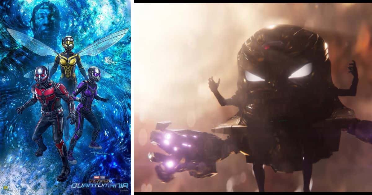 An Official Poster of 'Ant-Man and the Wasp: Quantumania' and A Glimpse of MODOK in 'Ant-Man and the Wasp: Quantumania' (Marvel Studios)