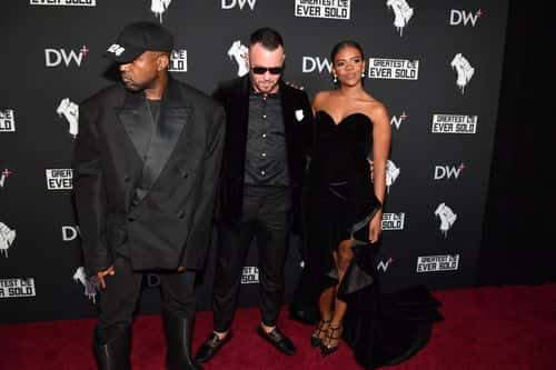 Kanye West, and Candace Owens attend the