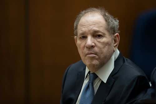 Former film producer Harvey Weinstein appears in court at the Clara Shortridge Foltz Criminal Justice Center on October 4, 2022 in Los Angeles, California. Harvey Weinstein was extradited from New York to Los Angeles to face sex-related charges.