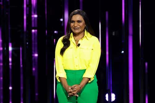 Mindy Kaling, Sex Lives of College Girls on HBO Max speaks onstage during the Warner Bros. Discovery Upfront 2022 show at The Theater at Madison Square Garden on May 18, 2022 in New York City.