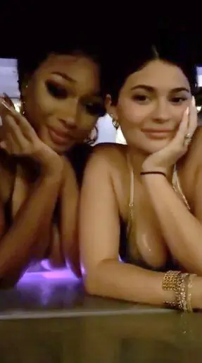 Tory Lanez, Megan Thee Stallion, and her friend were driving home from Jenner’s house when the dispute began to unfold.
(Kylie Jenner/Instagram)