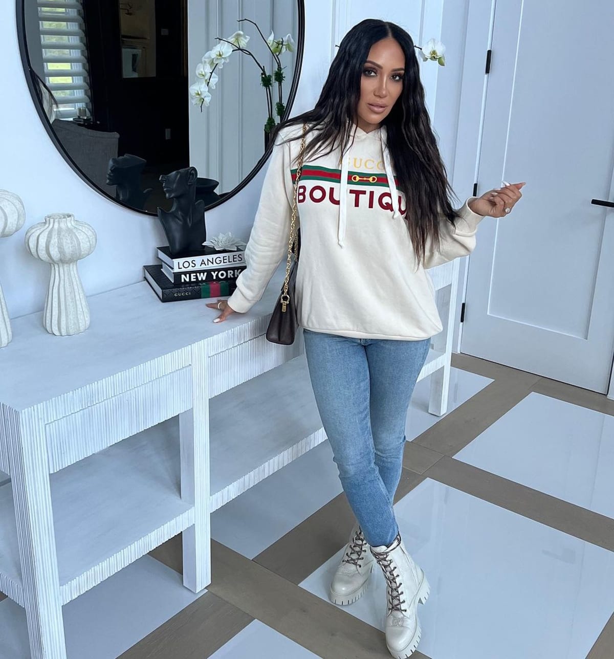 Melissa Gorga was allegedly involved in cheating scandal with a man named Nick Barrotta (Instagram/@melissagorga) 