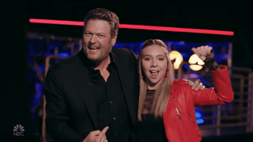Blake Shelton and Rowan Grace on 'The Voice' Season 22 (NBC)