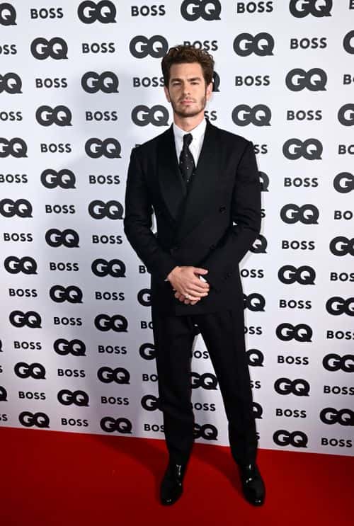 Andrew Garfield attends the GQ Men Of The Year Awards 2022 at The Mandarin Oriental Hyde Park on November 16, 2022 in London, England.