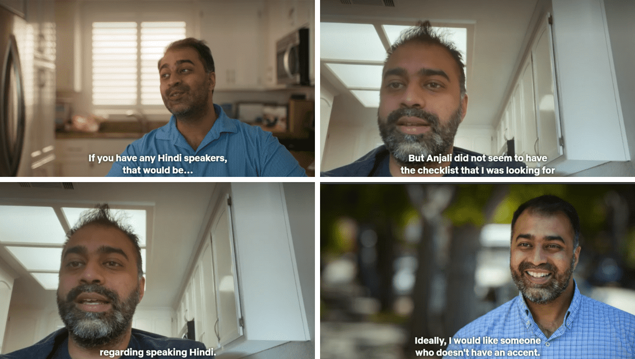 Vikash Mishra in 'Indian Matchmaking' Season 3 (Netflix)