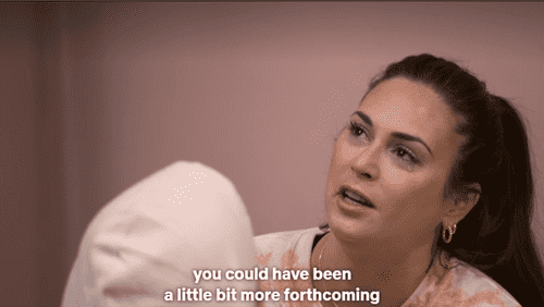 Amber crying over her breakup with Paul in 'Love Is Blind' Season 4 (Netflix)