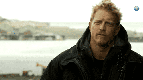 Scott Meisterheim was being held at the Kalamazoo County Jail at the time for domestic abuse when conservation officer James Nason spoke with him (YouTube/Discovery)