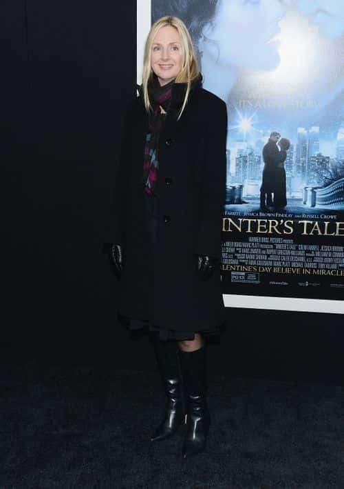 Hope Davis attends the 