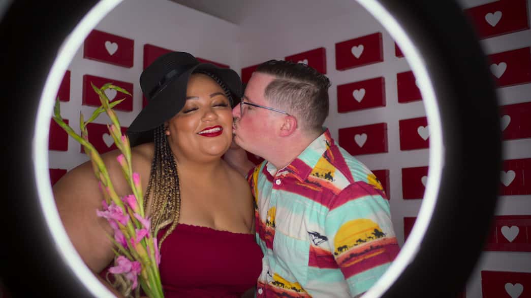 Nakysha Osadchey and Evan had a perfect date together (Netflix)